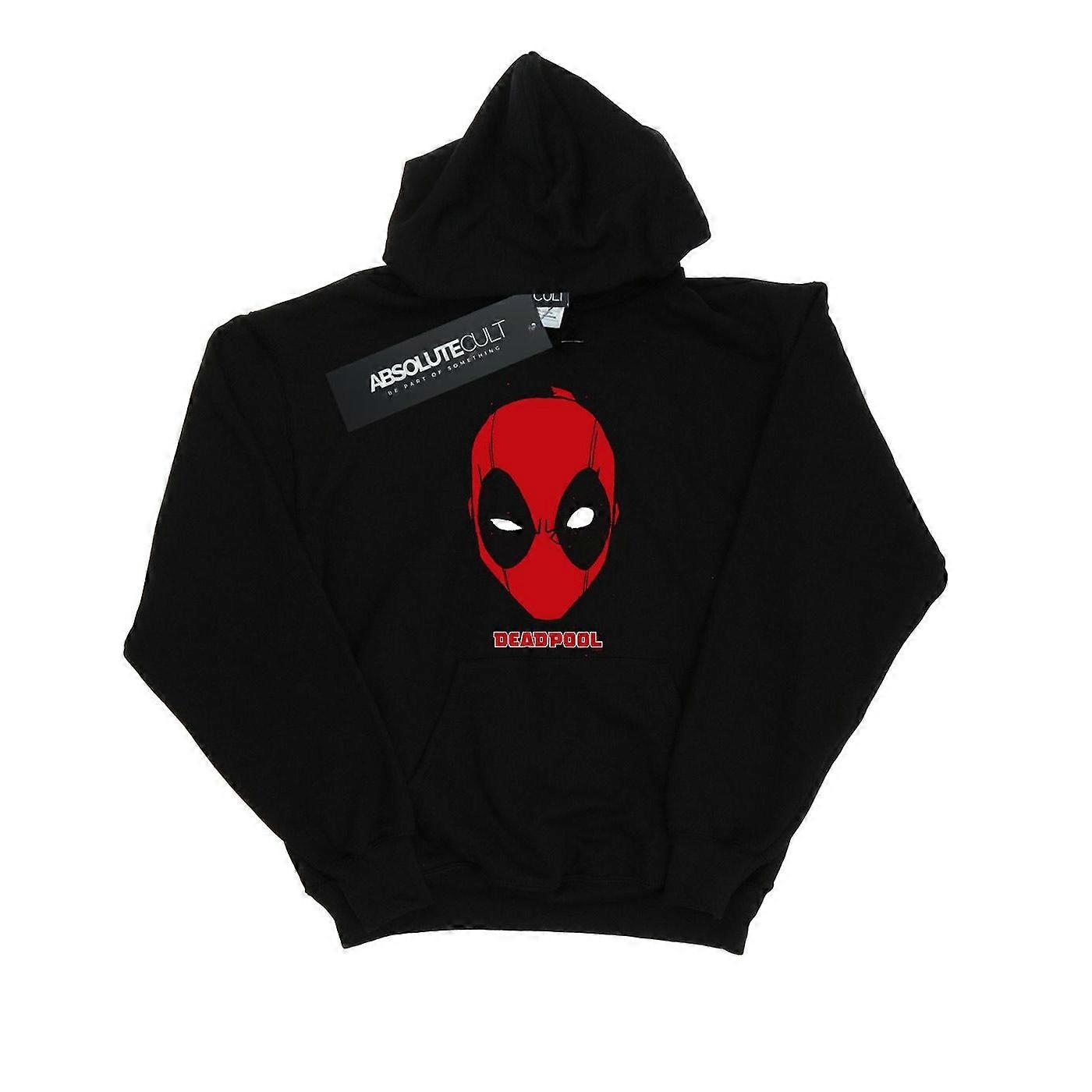 Moletom com Capuz Deadpool Mask para Homens da Marvel
