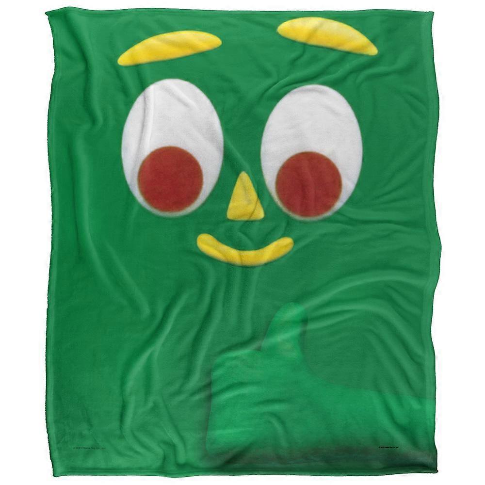 Gumby Silky Big Face Supersoft Blanket