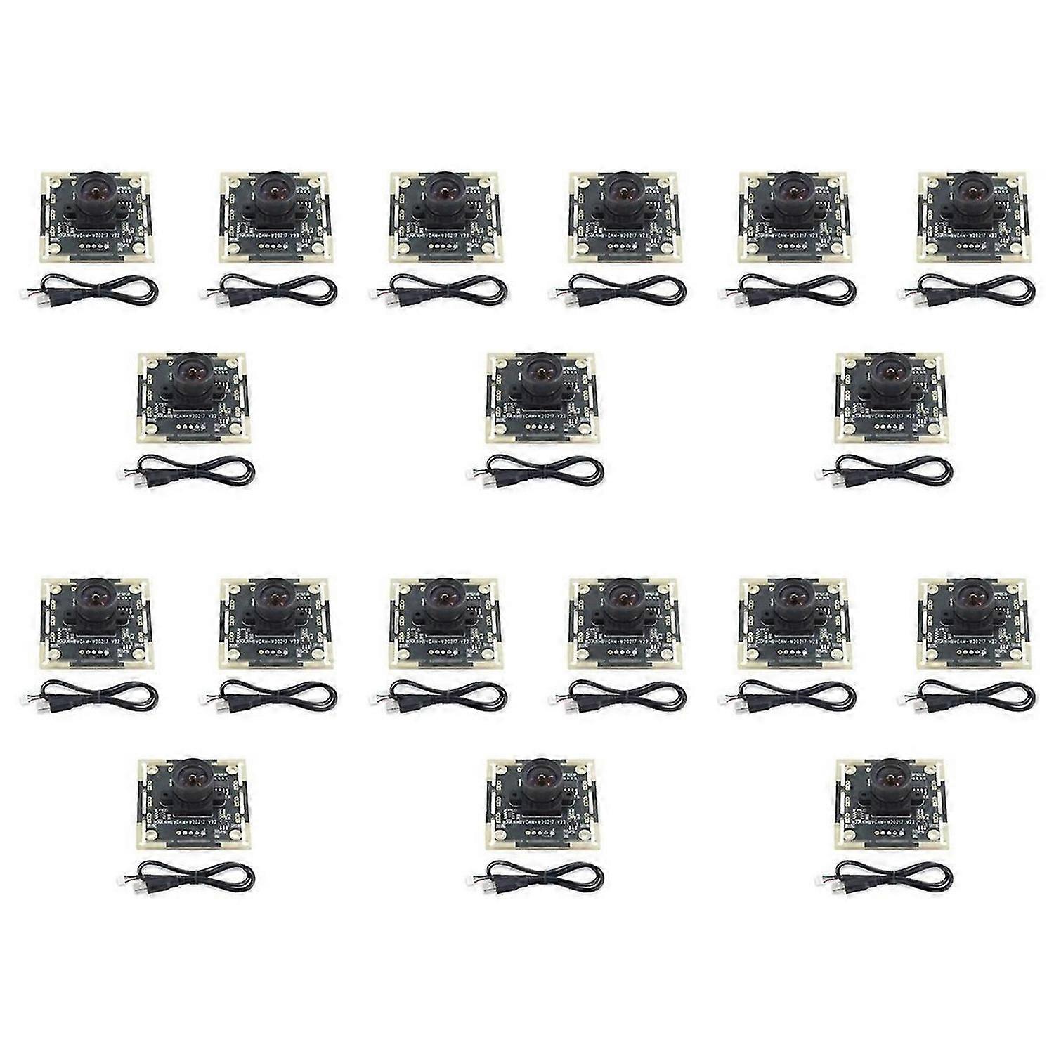 Module de caméra 3pcs 100 degrés OV9732 2M Câble 1280x720 30fps