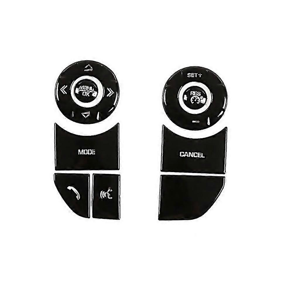 For Car Steering Wheel Button Trim Stickers Accessories For