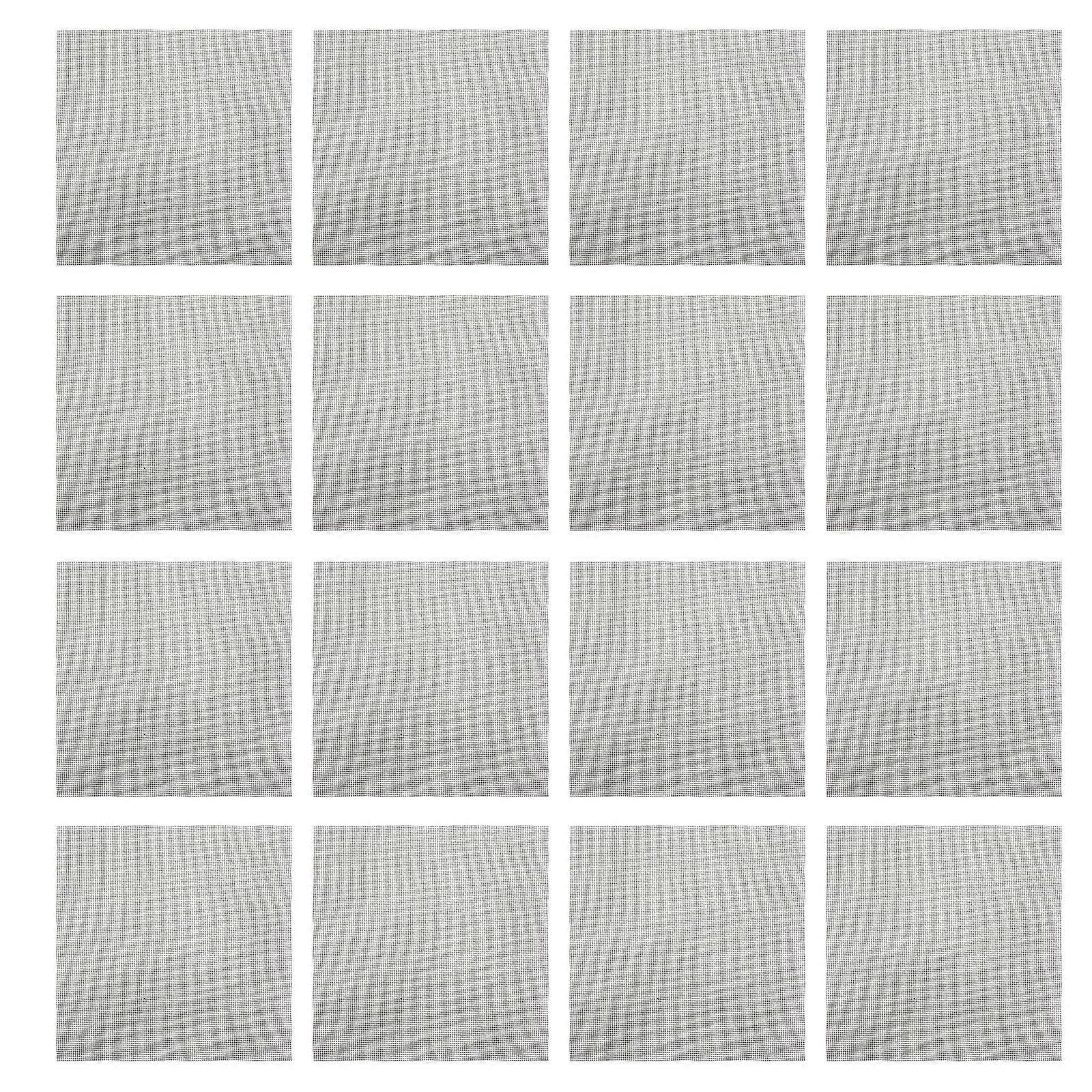 Black Plant Pot Mesh Pad for Drainage with 10Pcs Flower Planter Inner Pads