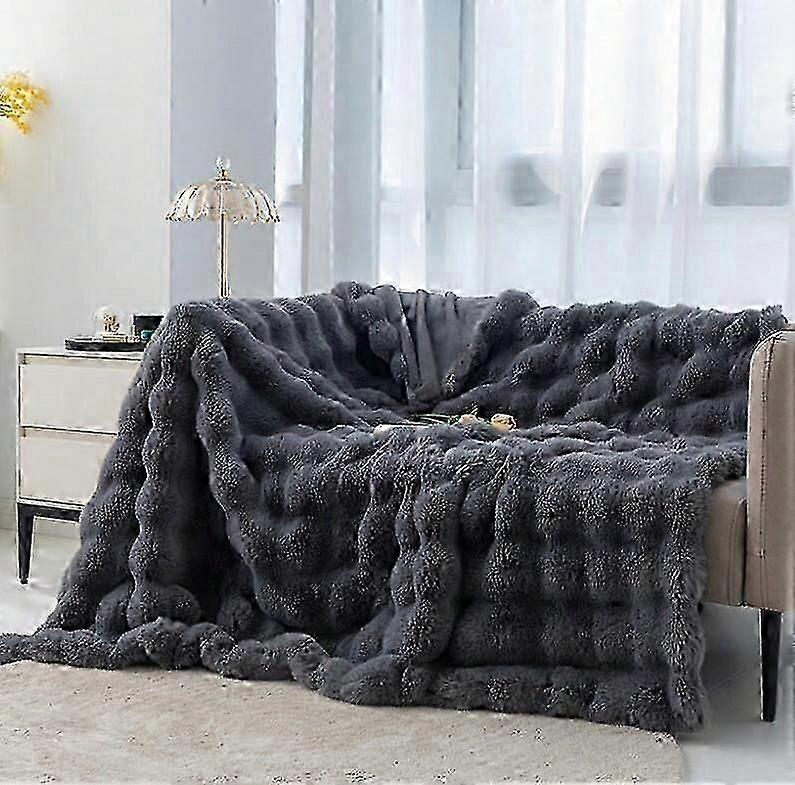 Super Soft Plush Blanket for Home Warm Cozy Throw Bed Sofa Luxury