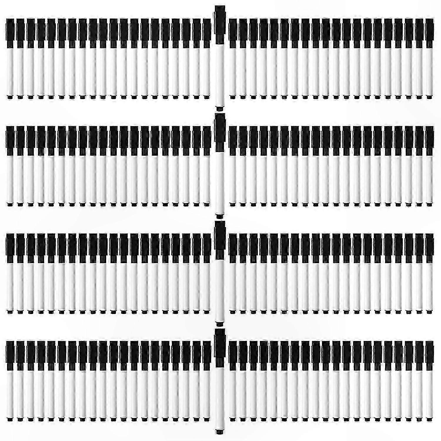 Black Magnetic Dry Erase Markers (200 Pack)
