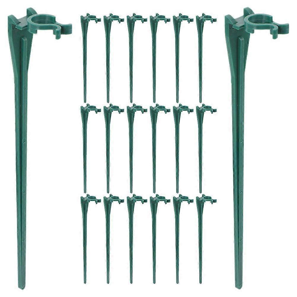 Christmas Light String Stake Plastic Outdoor Light Stakes Replacement 60Pcs