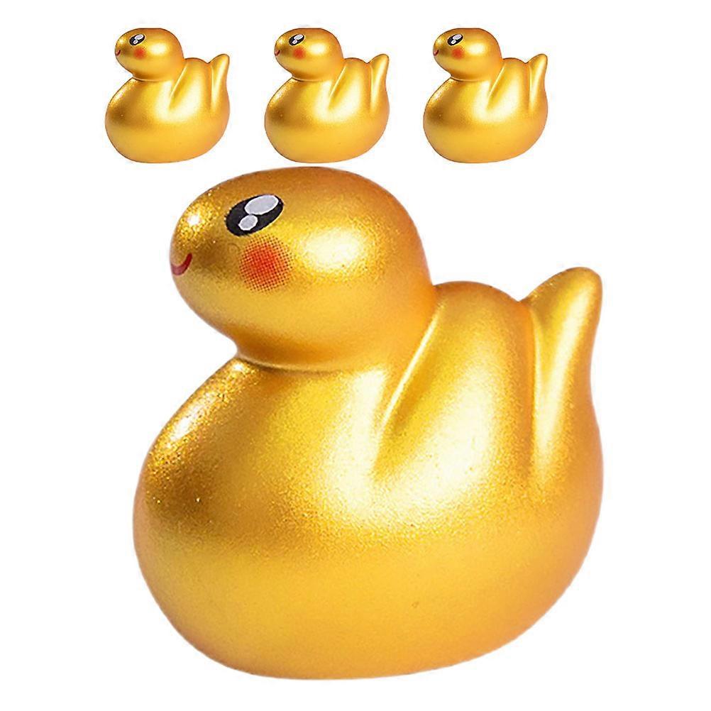 Golden Miniature Resin Snake Figurines for Home Use 8Pcs Decorative Ornaments