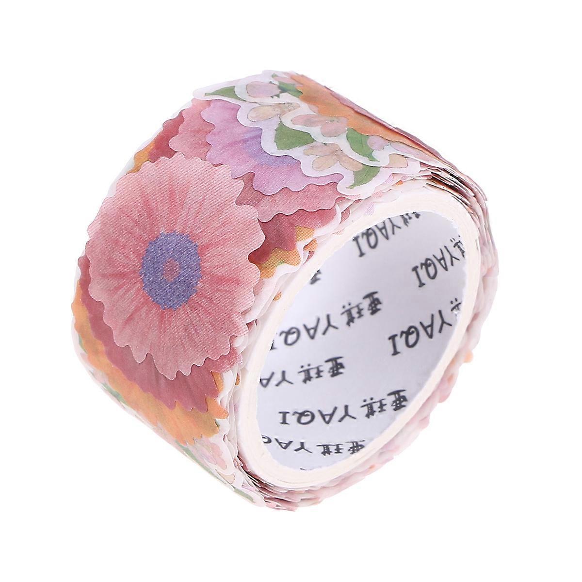 Multi Color Flower Washi Tape Sticker For Kids Crafts And Classroom Use 1 Set DIY Style Rewarding