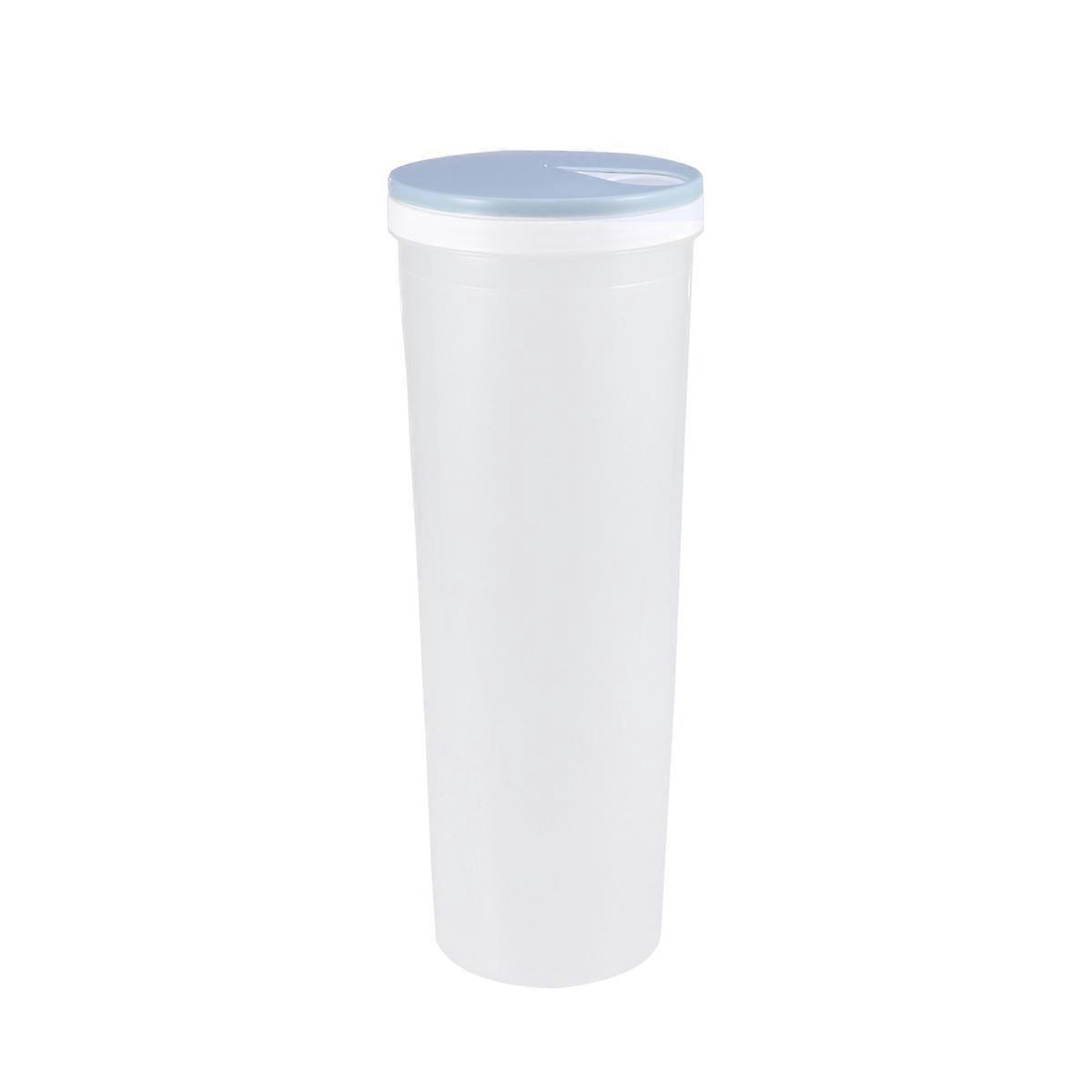 Beans Storage Container Plastic Food Storage Box with Rotating Lid 2Pcs