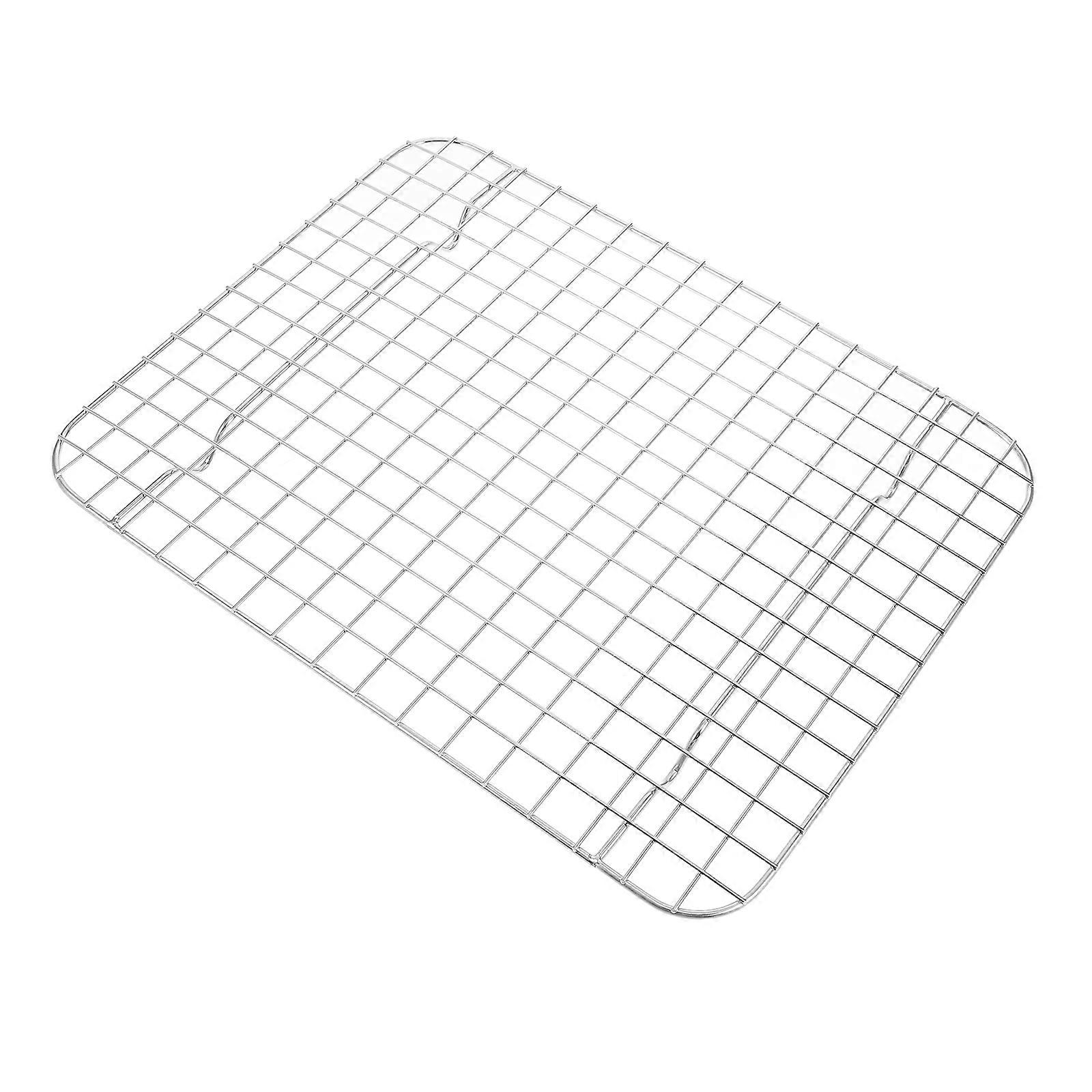 Silver Cooking Rack Stainless Steel for 5Pcs Grid Grilling Rack