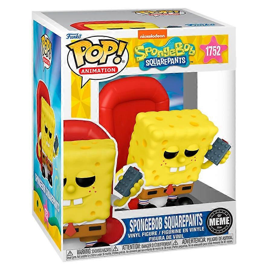 Figura de meme premium de Bob Esponja, juguete coleccionable