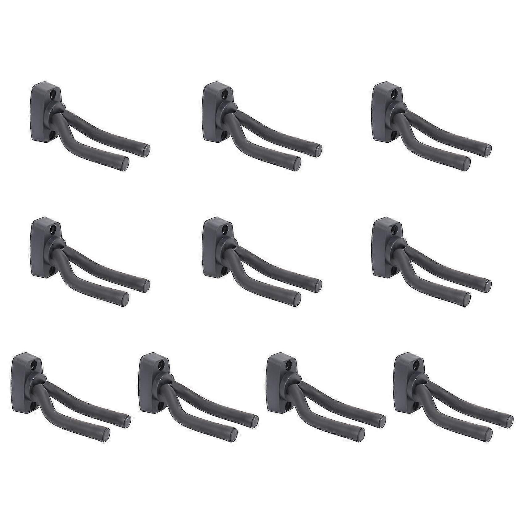 10Pcs Guitar Stand Wall Mount Hanger Hook Rack for Home Studio Display