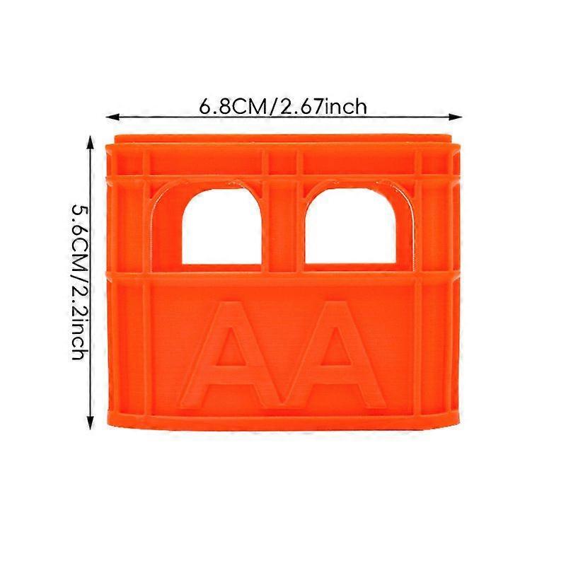 New creative stackable plastic beer box battery storage home desktop battery