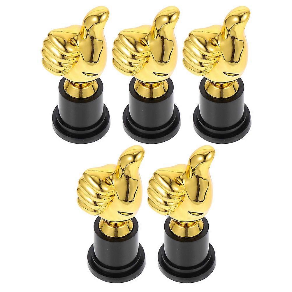 Kids Plastic Thumb Trophy Award Trophy for Competitions 25Pcs