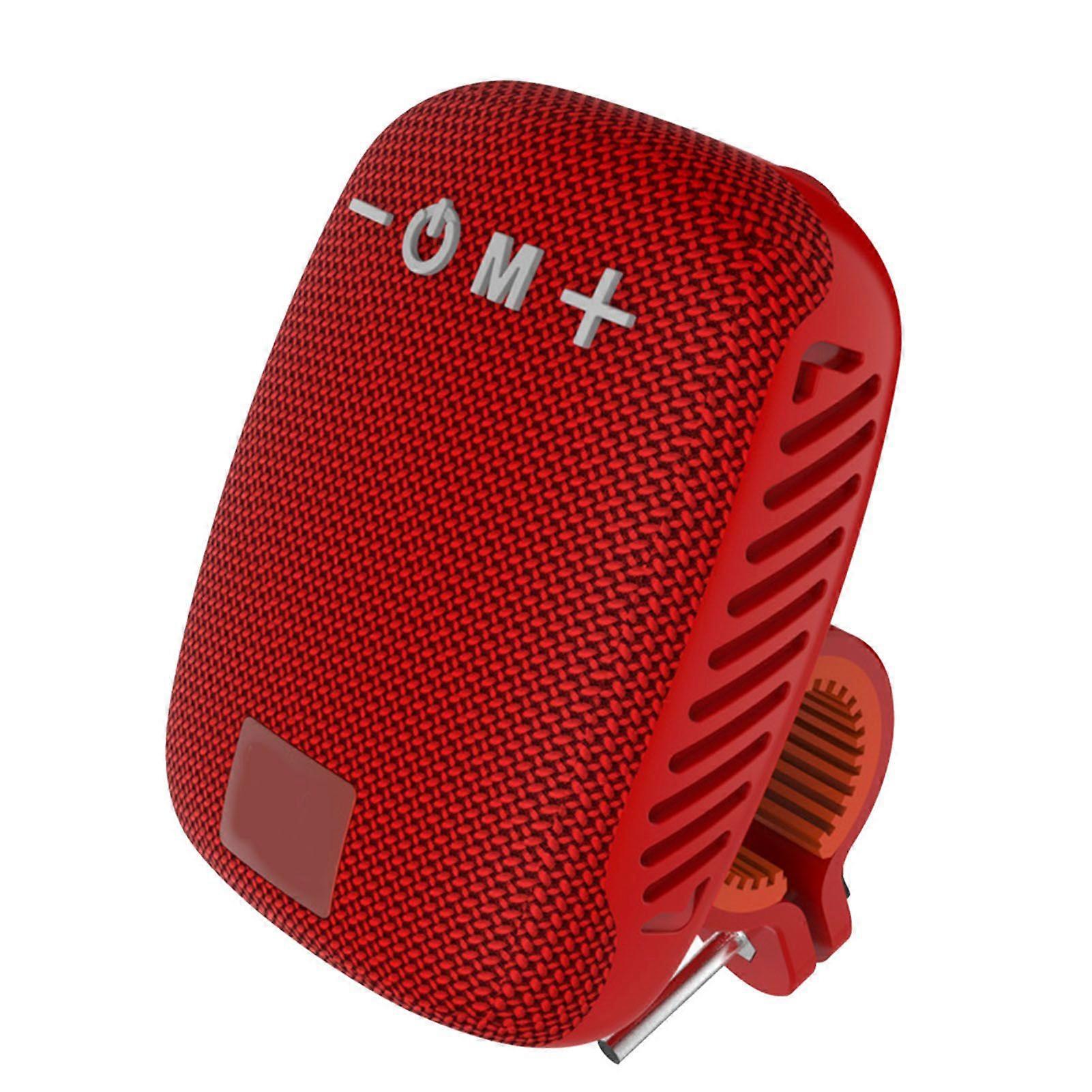 Bike Bluetooth Speaker Portable Dual Pairing FM Radio Memory Card Support Wireless Speaker for Cycling Hiking