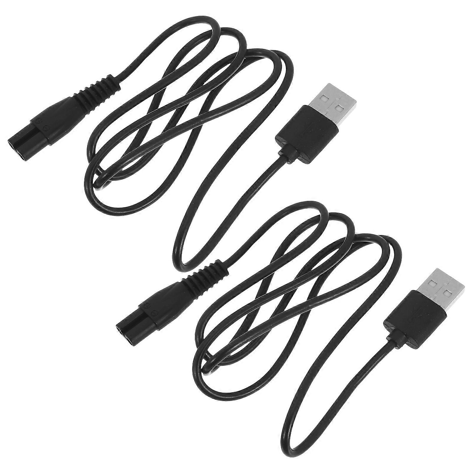 Electric Power Cord USB Charging Cable Accessory 8Pcs Pack