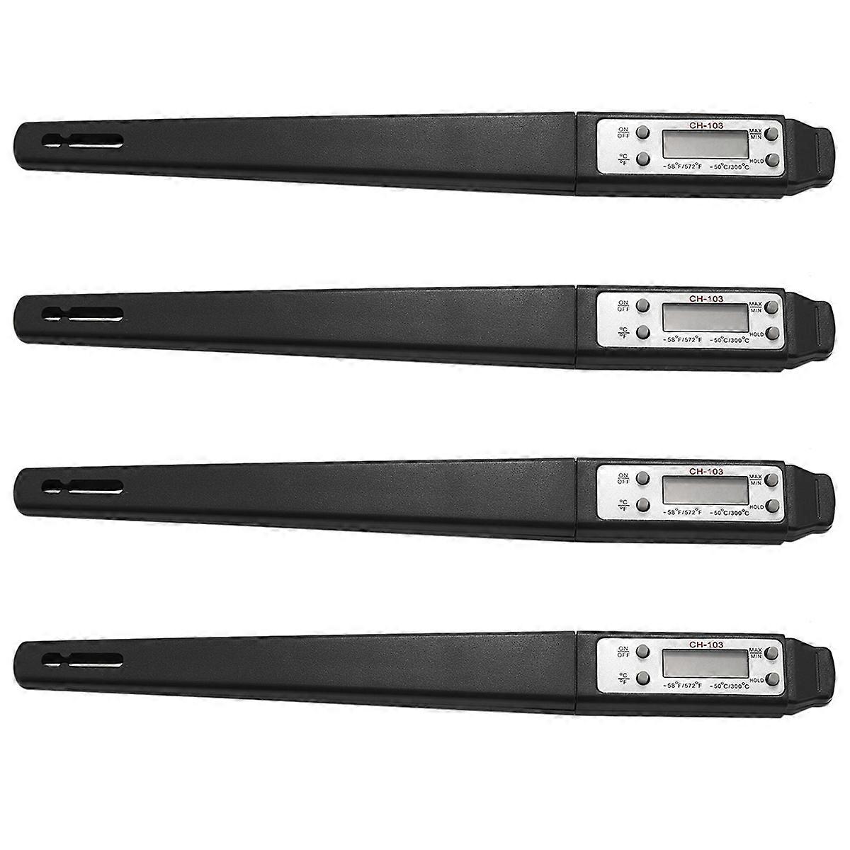 Thermometer Barbecue Thermometer High Precision (Black)