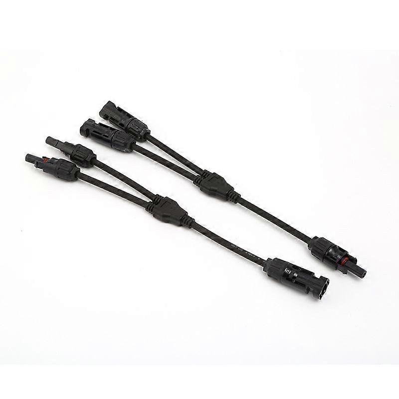 Solar Y Connector - Parallel Adapter Photovoltaic Splitter - 50A High Current Branch and Support