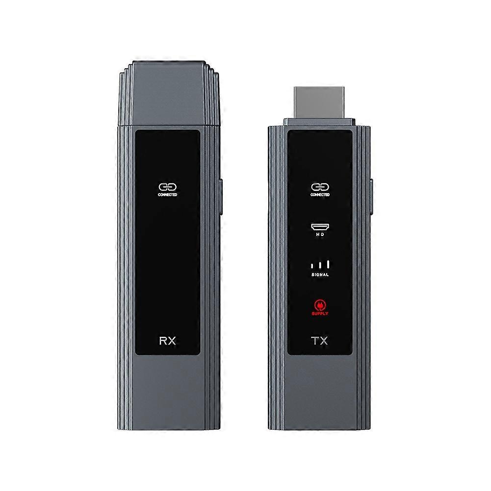50M 1080P Wireless HDMI-Compatible Video Transmitter Receiver Extender Display Adapter Dongle for TV Monitor Projector