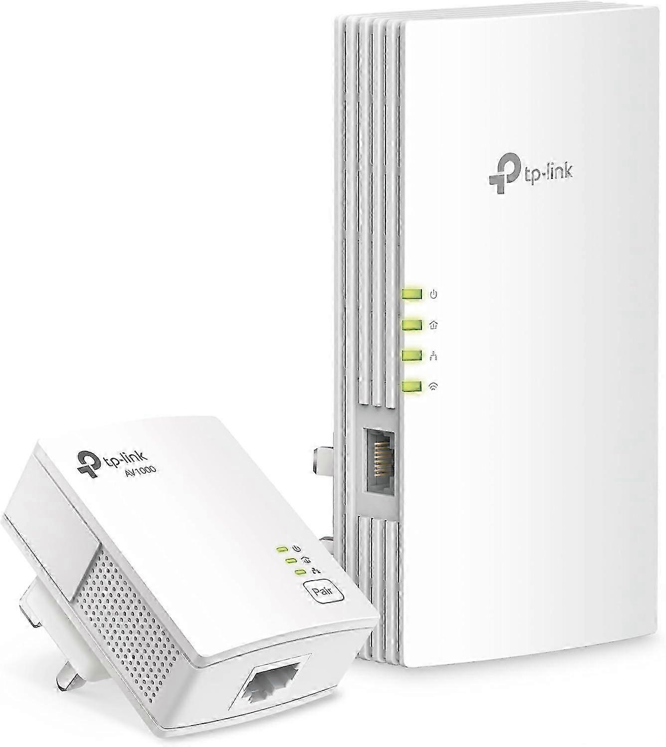 2025 Latest Model Powerline Wi-fi 6 Extender Tl-wpa7817 Kit - Includes Av1000