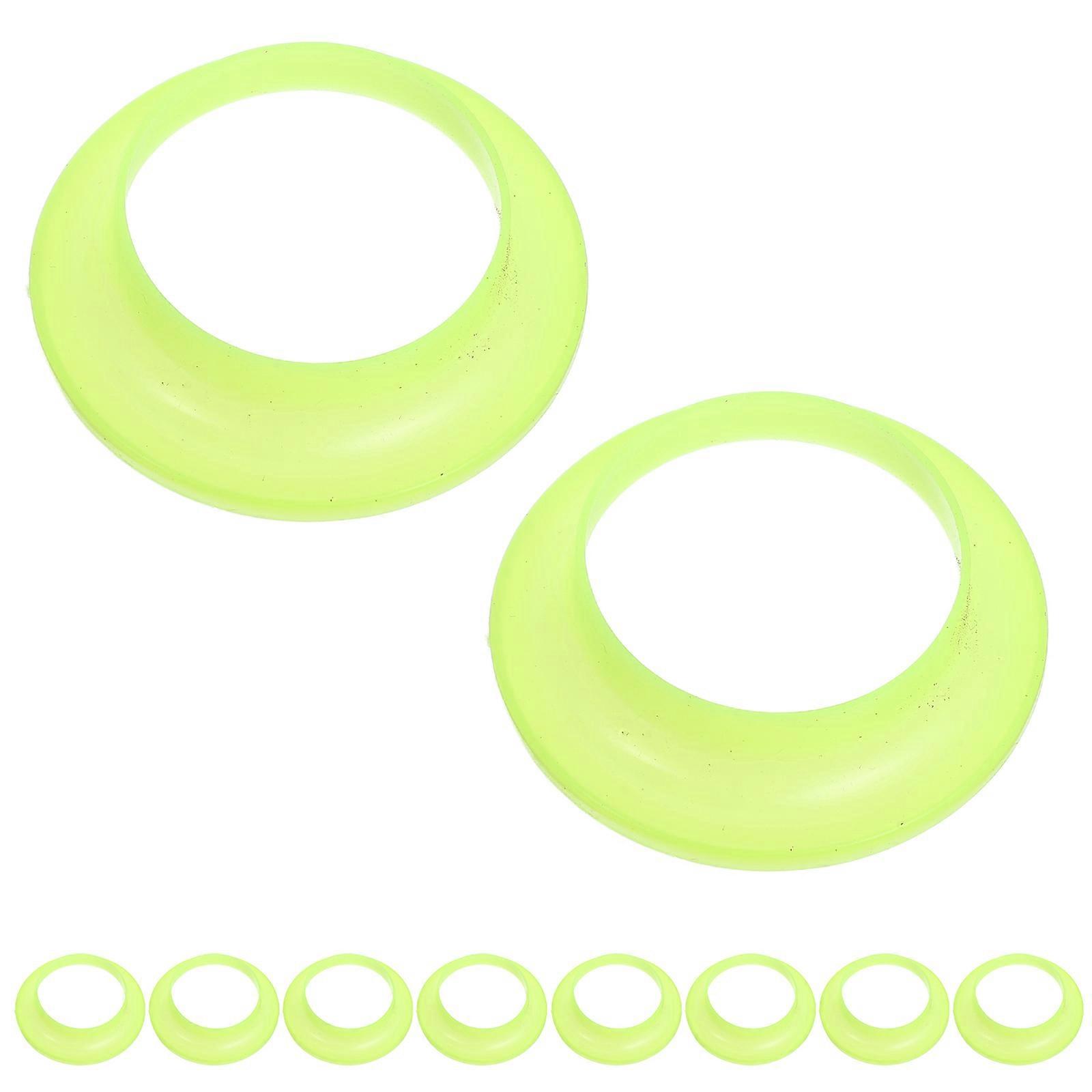 Fire Extinguisher Rings Parts Replacement Glow in The Dark for Visibility 500Pcs