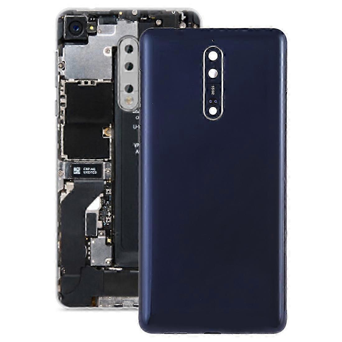 Battery Back Cover with Camera Lens & Side Keys for Nokia 8