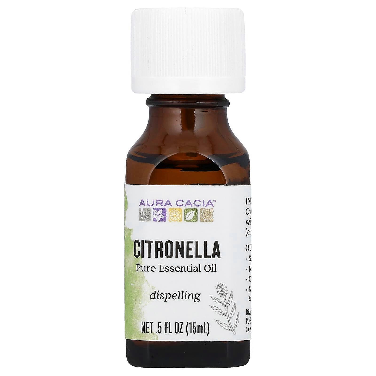 Pure Essential Oil, Citronella, 0.5 fl oz (15 ml)