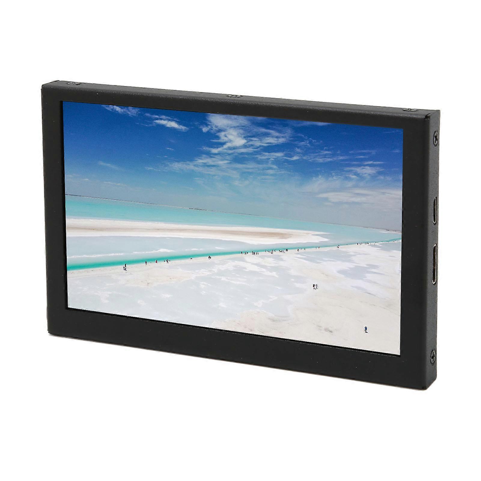 Portable 5 Inch Monitor 800x480 IPS LCD Display Metal Housing Mini HD Multimedia Interface Portable Monitor for RPi PC