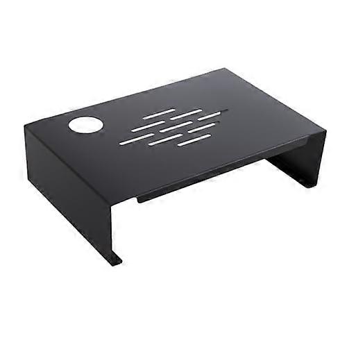 Wooden Laptop Stand With Drawer Monitor Desktop Riser TV Computer Organizer Portable Monitor And Desktop PC Holder