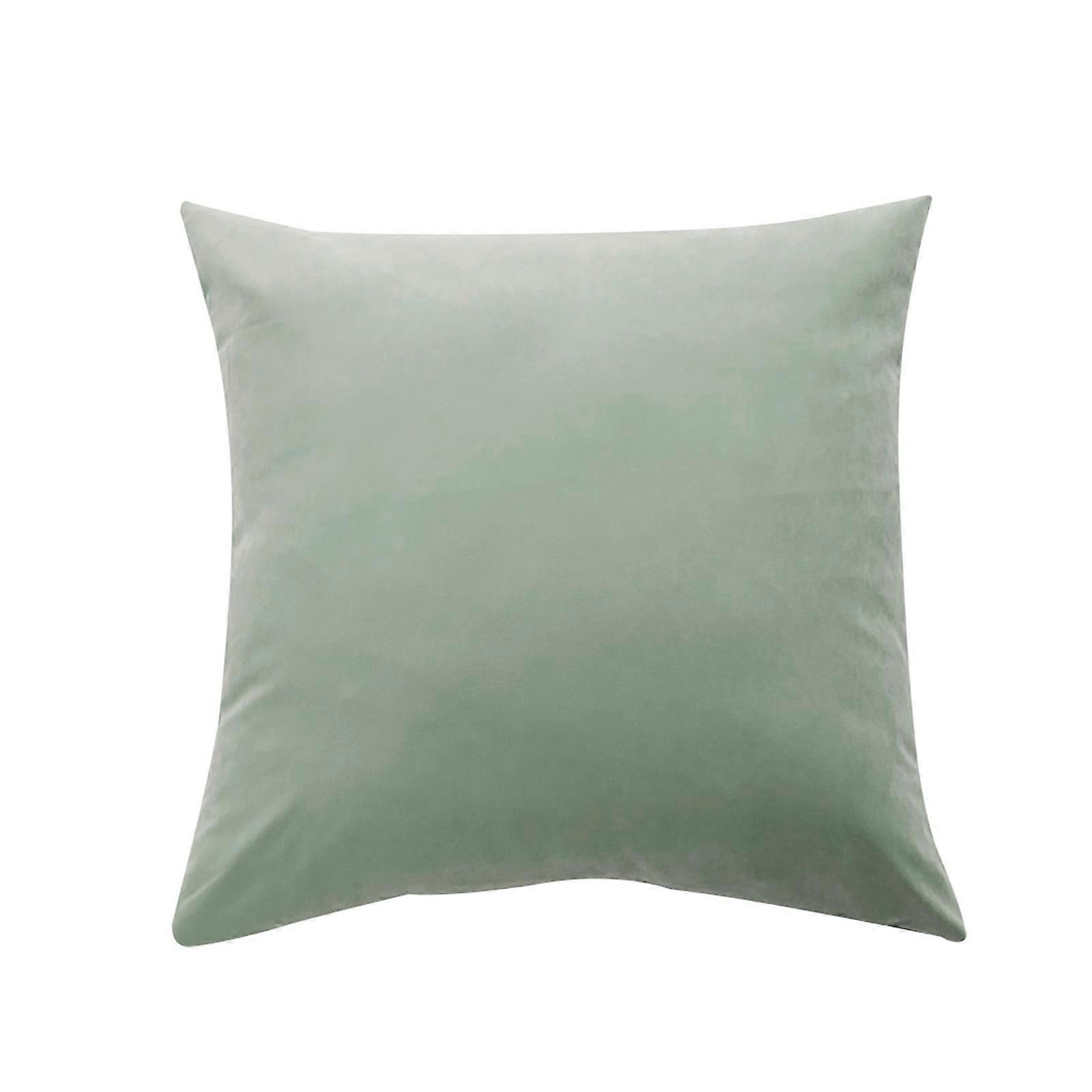 XIUH Home Textile Pillow Case Multiple Sizes Soft Coral Solid Color Pillow Cover Sofa Cushion Case 60cm (AL)