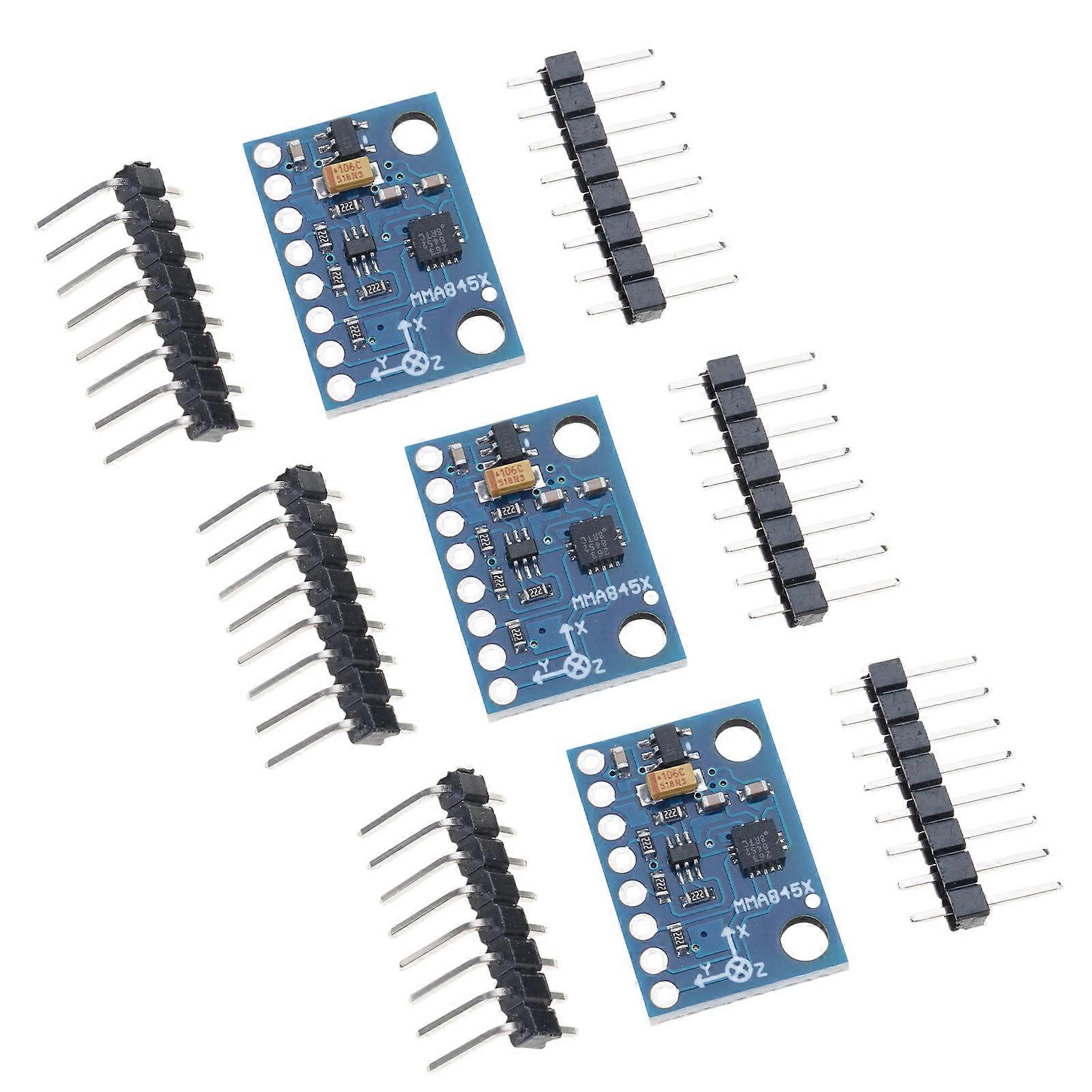 Adjustable 3Direction Motion Measurement Tool MMA8452 Module Sensitivity Modern Circuit Board Layout Low Power Design Multicolor