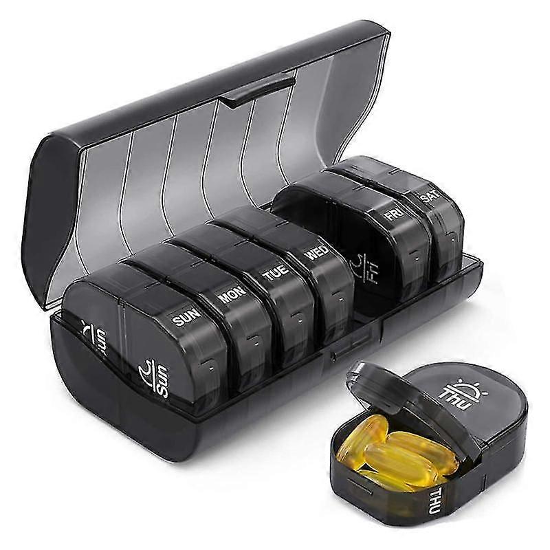 7 أيام اليومية حبوب منع الحمل مربع للطب الفرنسية حامل المخدرات القضية الأسبوعية قرص حاوية للماء