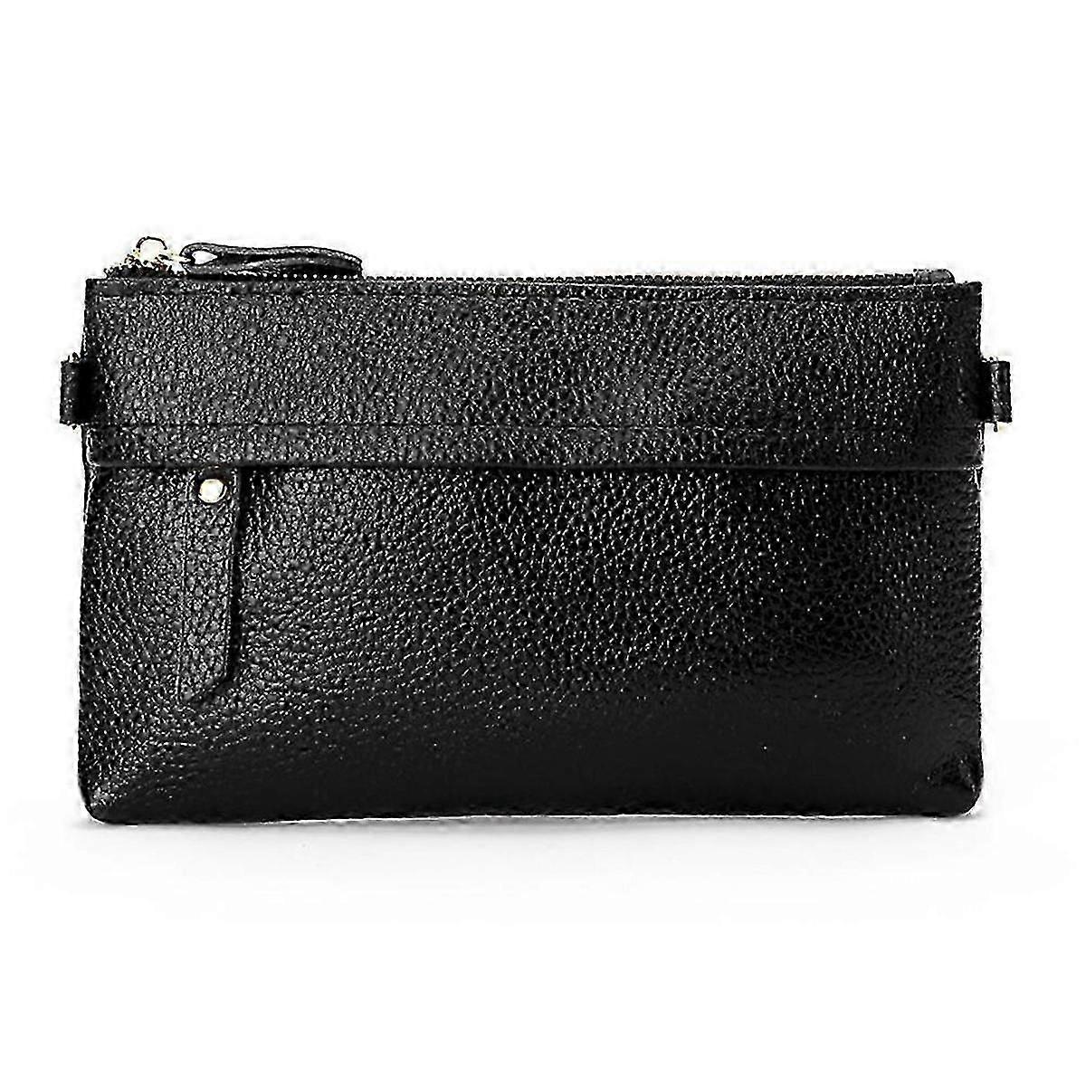 Solid-color Women's Shoulder Bag Multipurpose Large Capacity Hand Bag Compatible Working Office