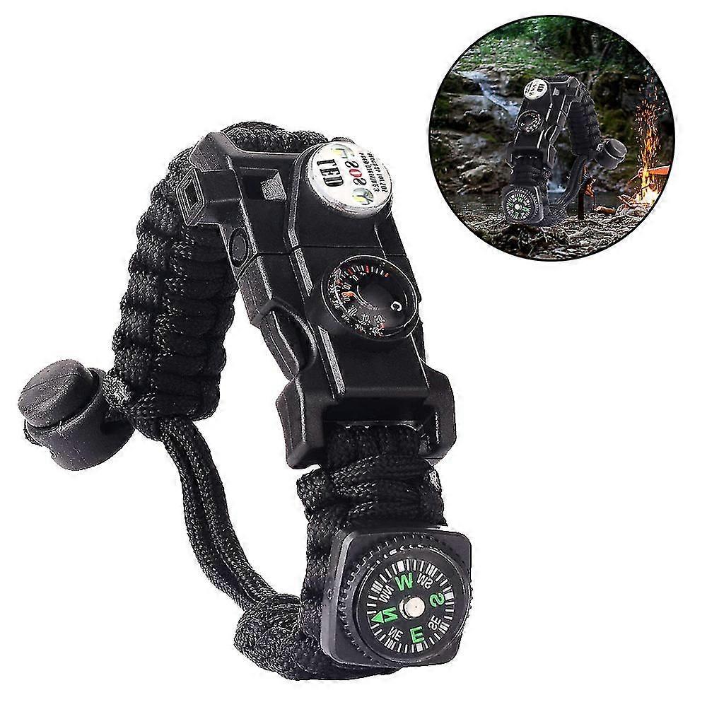 調節可能なブレスレット7コア5 1緊急スポーツリストバンドギアキット