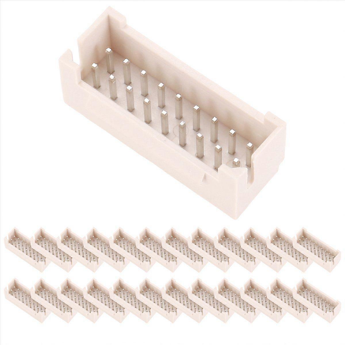 25 قطعة عامل منجم موصل 2X9P ذكر مقبس مستقيم دبوس لعامل منجم Asic ل Antminer S9 S9J S9K L3 + Z9Mi