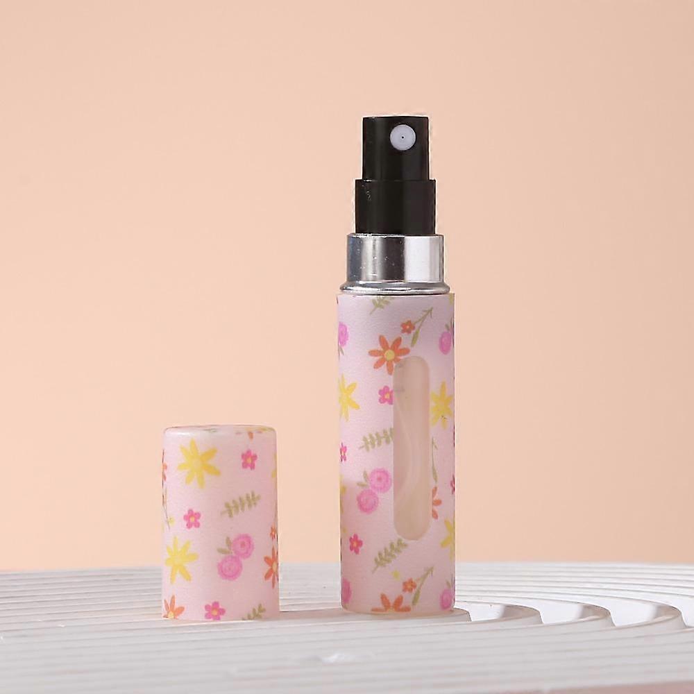 Empty Mini Perfume Bottle 5ML Perfume Atomizer Bottle Portable Spray Rotating Bottle  for Women