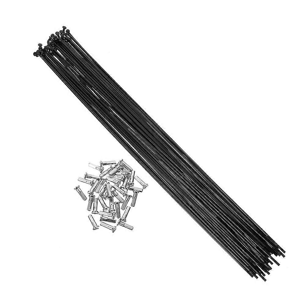 Replaceable Cycle Spokes 72Pcs Designed for Mountain Bikes Road Bikes Folding Bikes and E-Bikes Manufactured with Wear-Resistant Steel