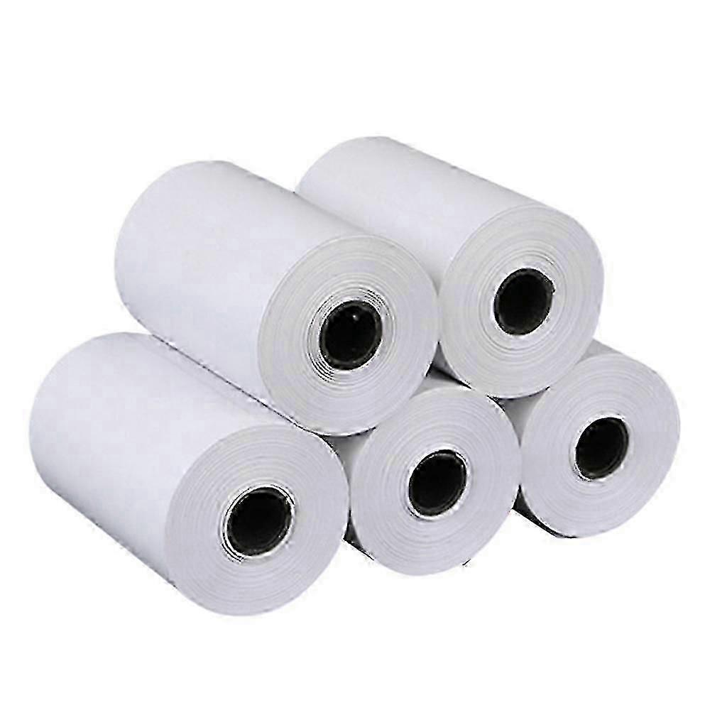 Thermal Paper Roll 57x30mm for Wrong Questions Notes Printing with Portable Mini Photo Printer 5 Rolls