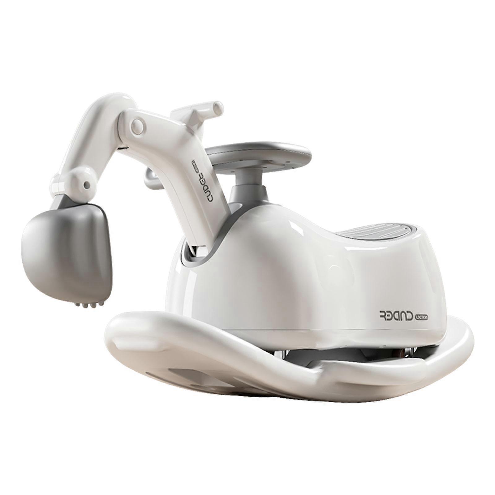 Kids Push Ride On Digger Toy With Detachable Rocking Base And Functional Shovel Arm For motor skill Development Ages + Months Multicolor