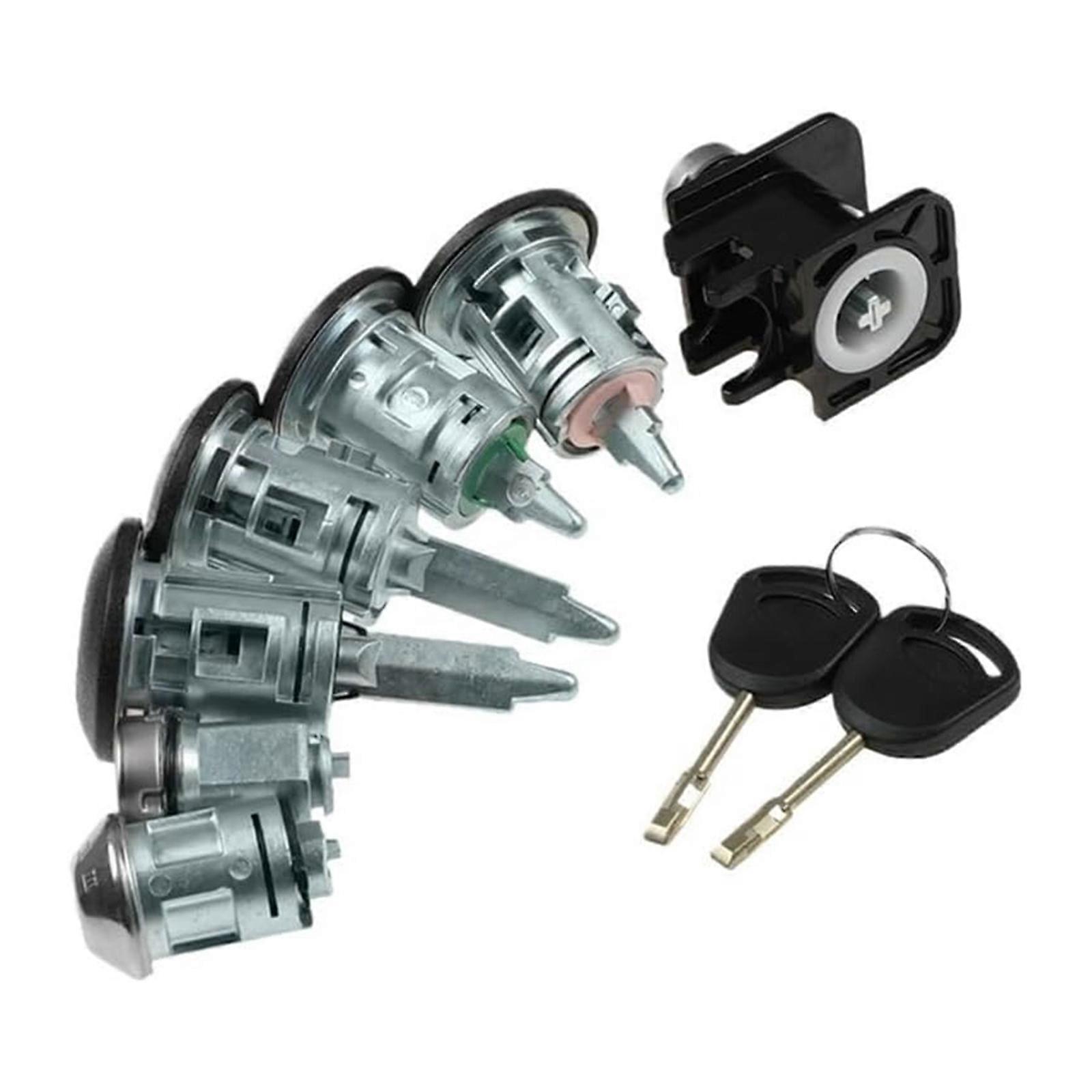 Professional Vehicle Ignition Switches Assembly And Key Set Suitable for MK6 4359018 1C1A-V22050-BA YC15V22050YG 4119503 Multicolor