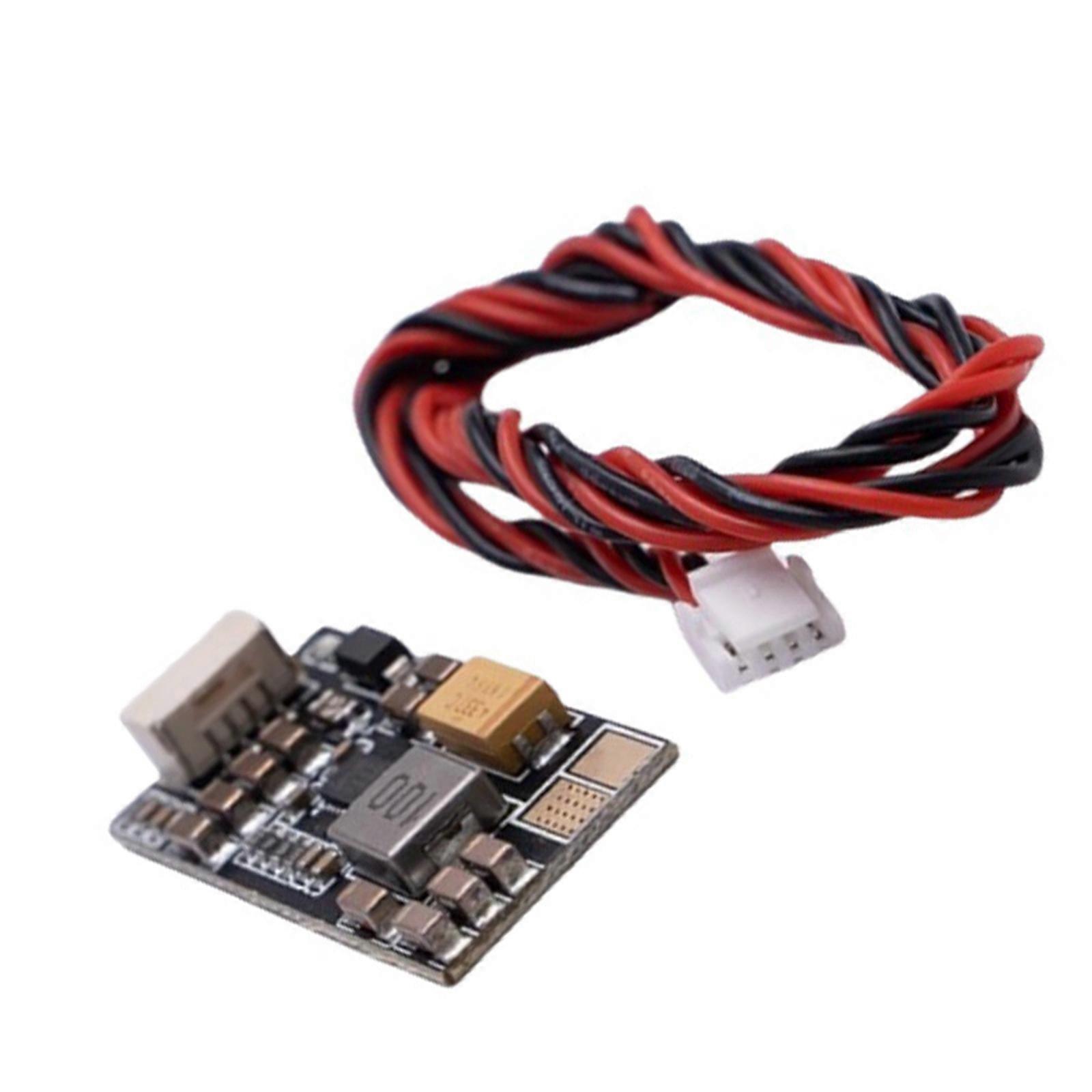 Advances Power Management Systems 5V 5A Output Minimizes Electrical Noise for Clear FPV Feed Multicolor