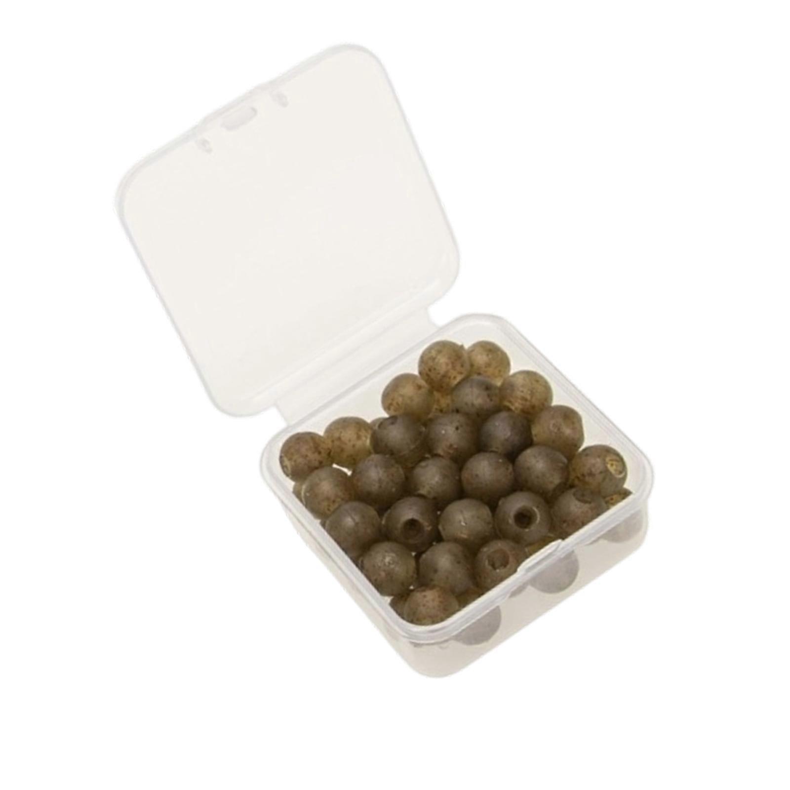 50pcs Flexible Fishing Float Stoppers With Mark Plan 3 Measurements For Smooth Casting Execution  8mm