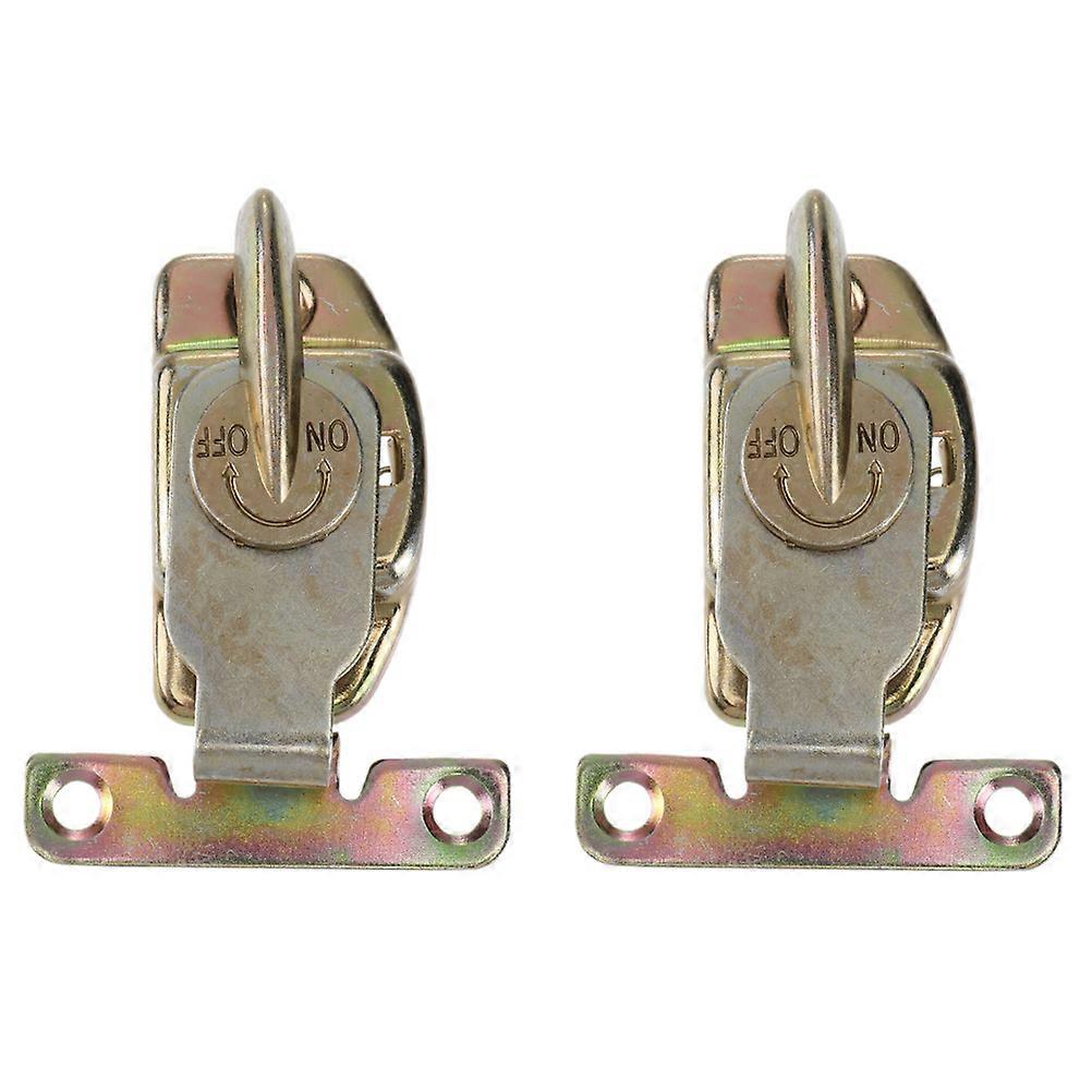 2 Pcs Table Buckles Connectors Table Leaf Locks Dining Cabinet Table Iron Hasps