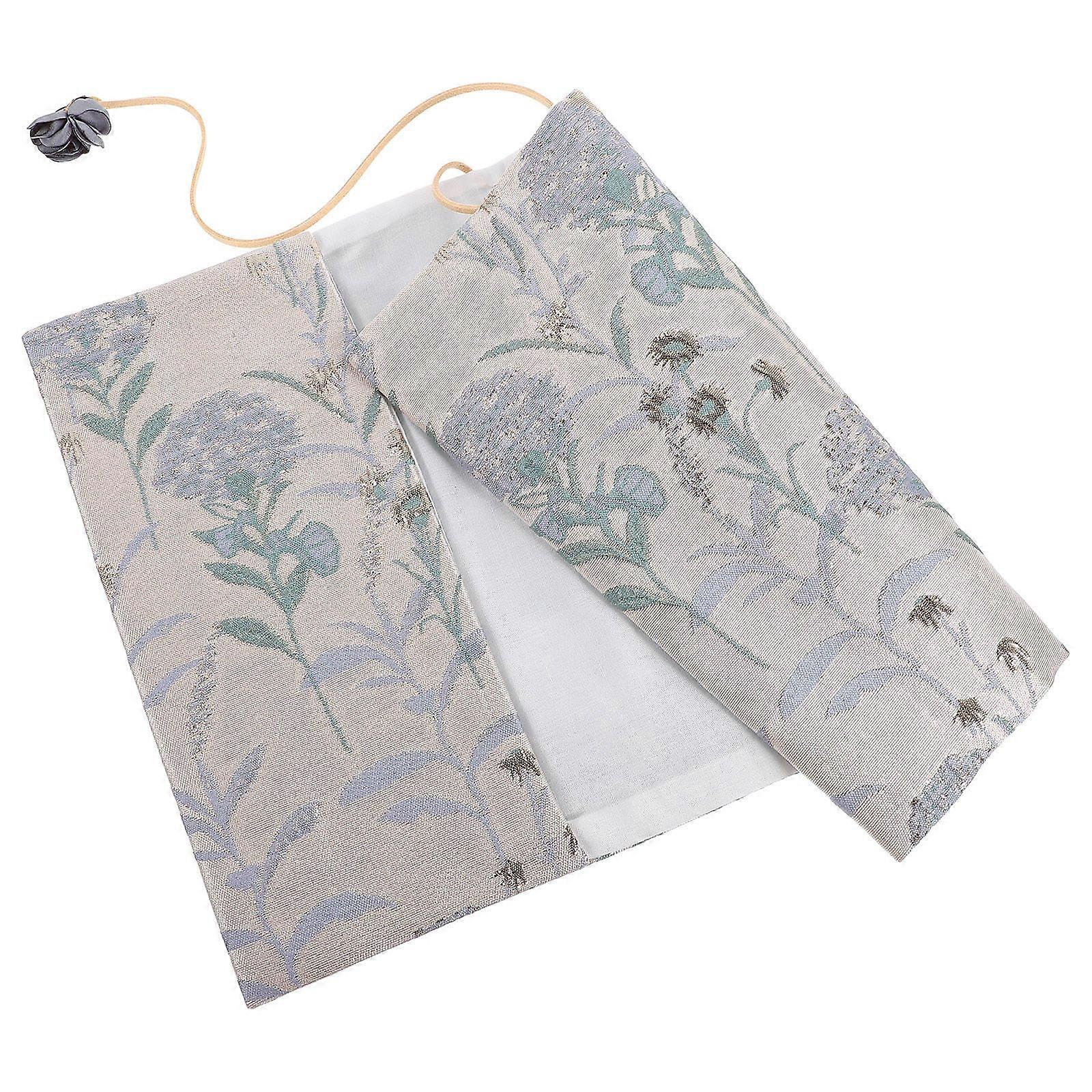 布製ブックカバー装飾ノートブックカバー実用的な布製ブックスリーブブックプロテクター