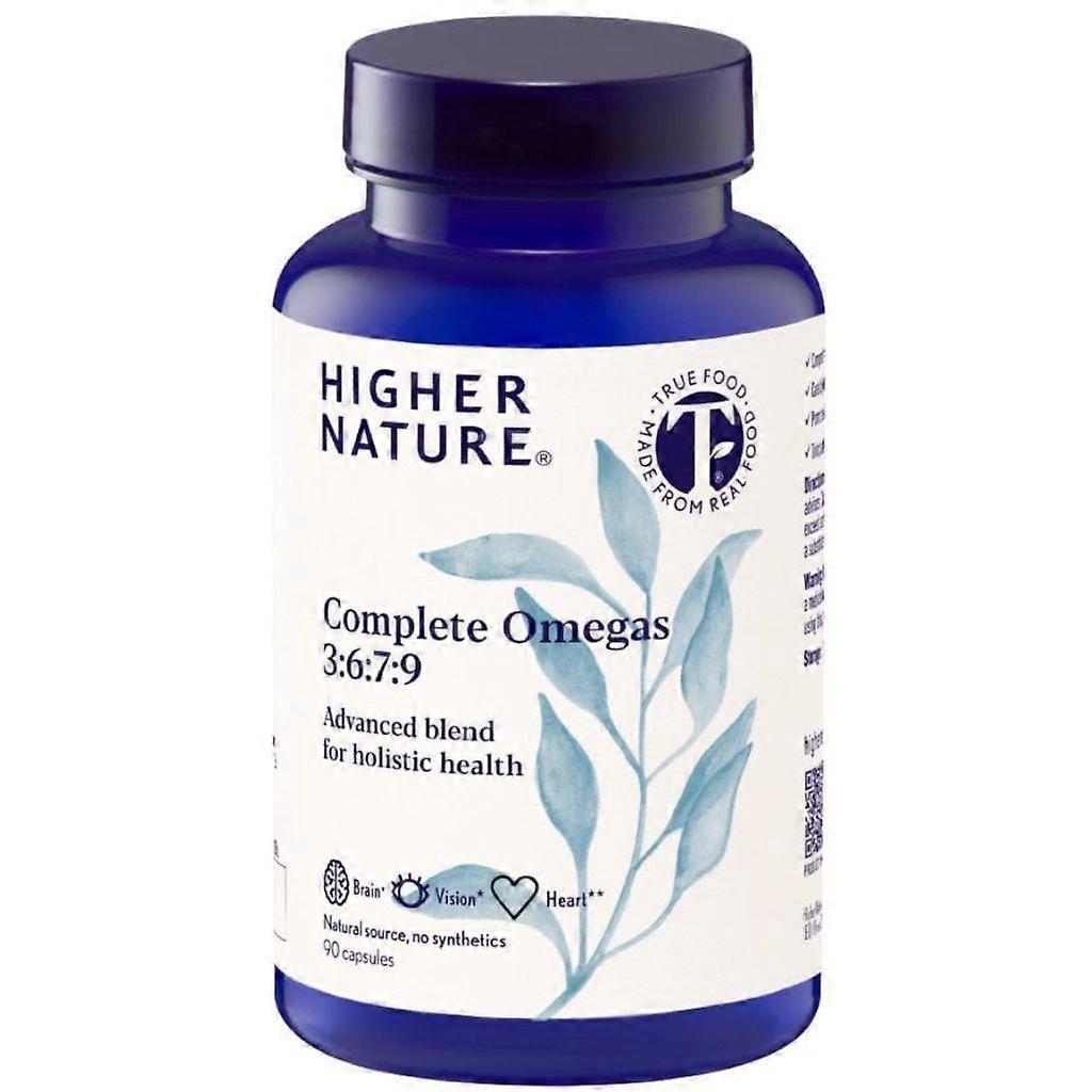 Higher Nature Complete Omegas 3:6:7:9 Capsules 90 (COO090)