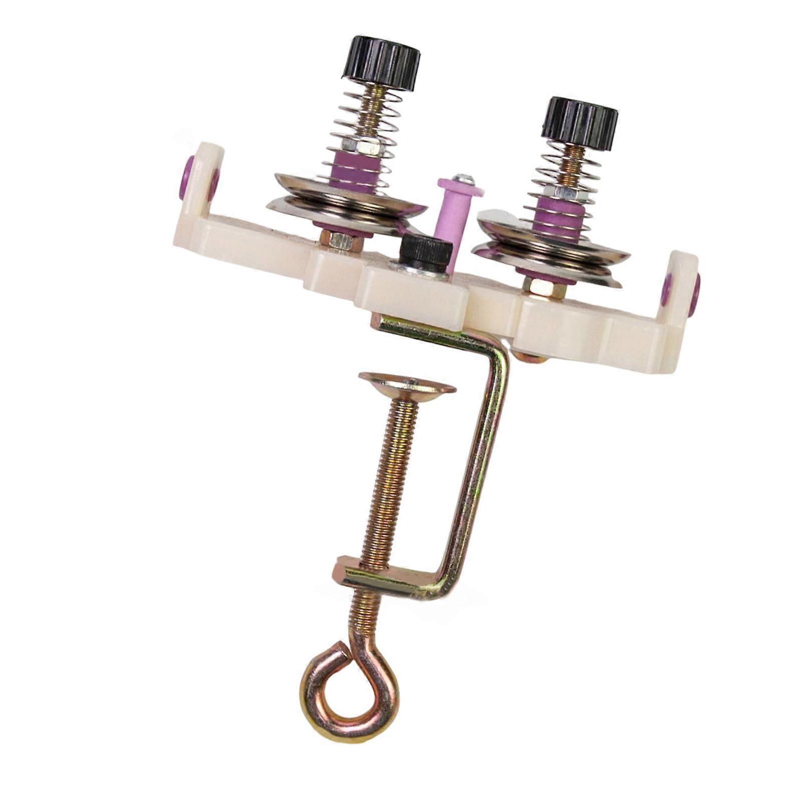 Multipurpose Yarn Device Double Head Yarn Guide Device for Crocheting Knitting Weaving Manual Yarn Winder Accessories Multicolor