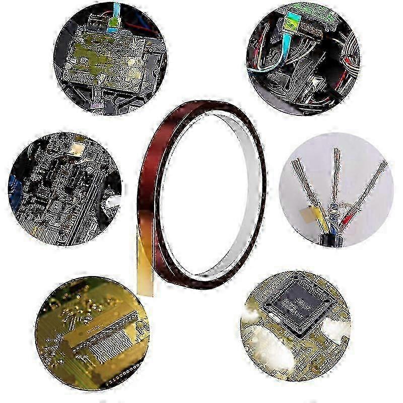 4 Pcs Heat Resistant Tape High Temp Tape Sublimation TapeThermal Tape for Sublimating Print Heat Tr-Yvan