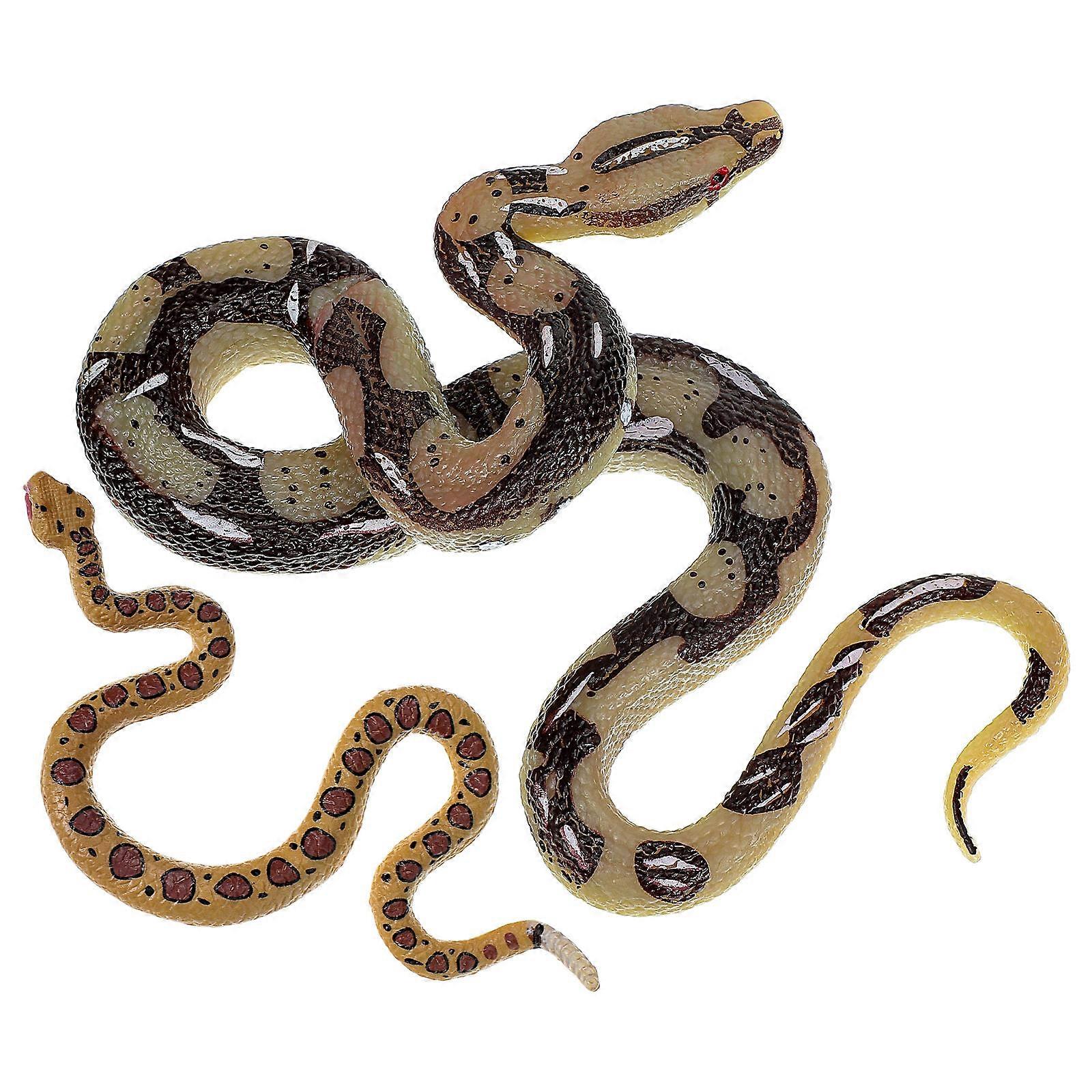 Simulation Snake Model for Decoration 8Pcs Lifelike Fake Snake Props