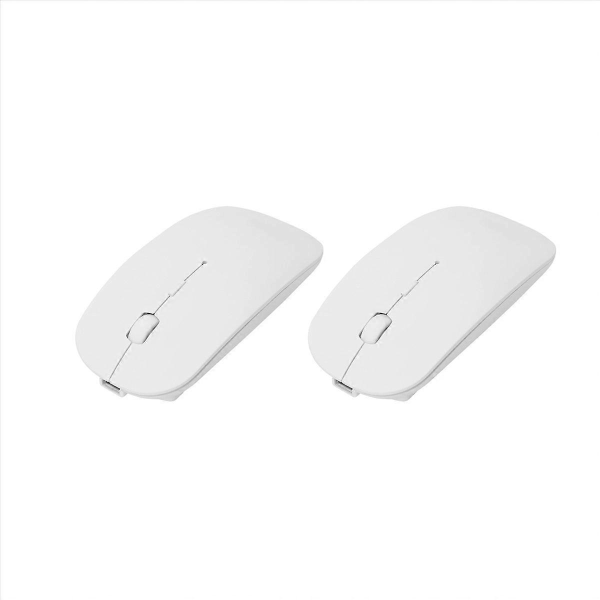 2X Rechargeable Wireless Bluetooth Mouse for Pro Retina 11 12 13 15 16 Book Laptop Wireless Mouse