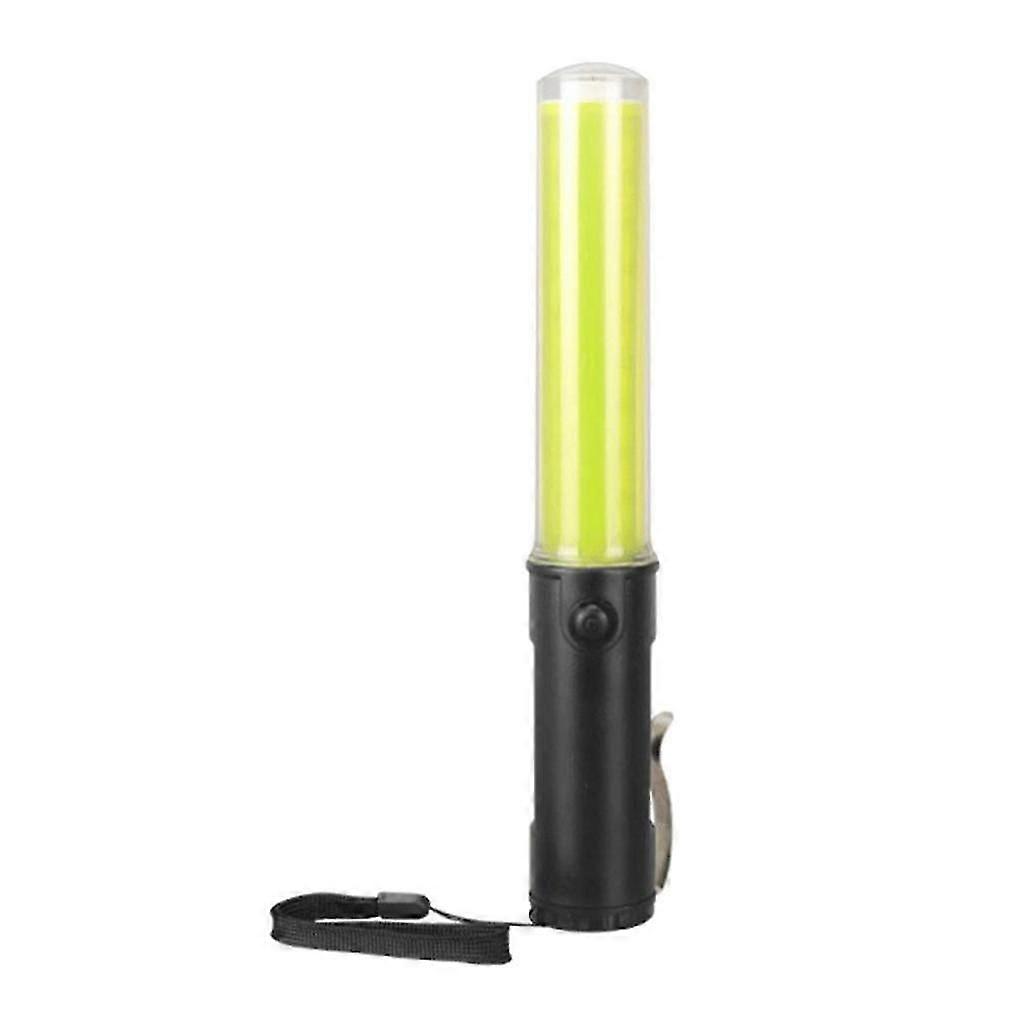 4 Mode LED Traffic Baton Light Stick 26cm Warning Torch White