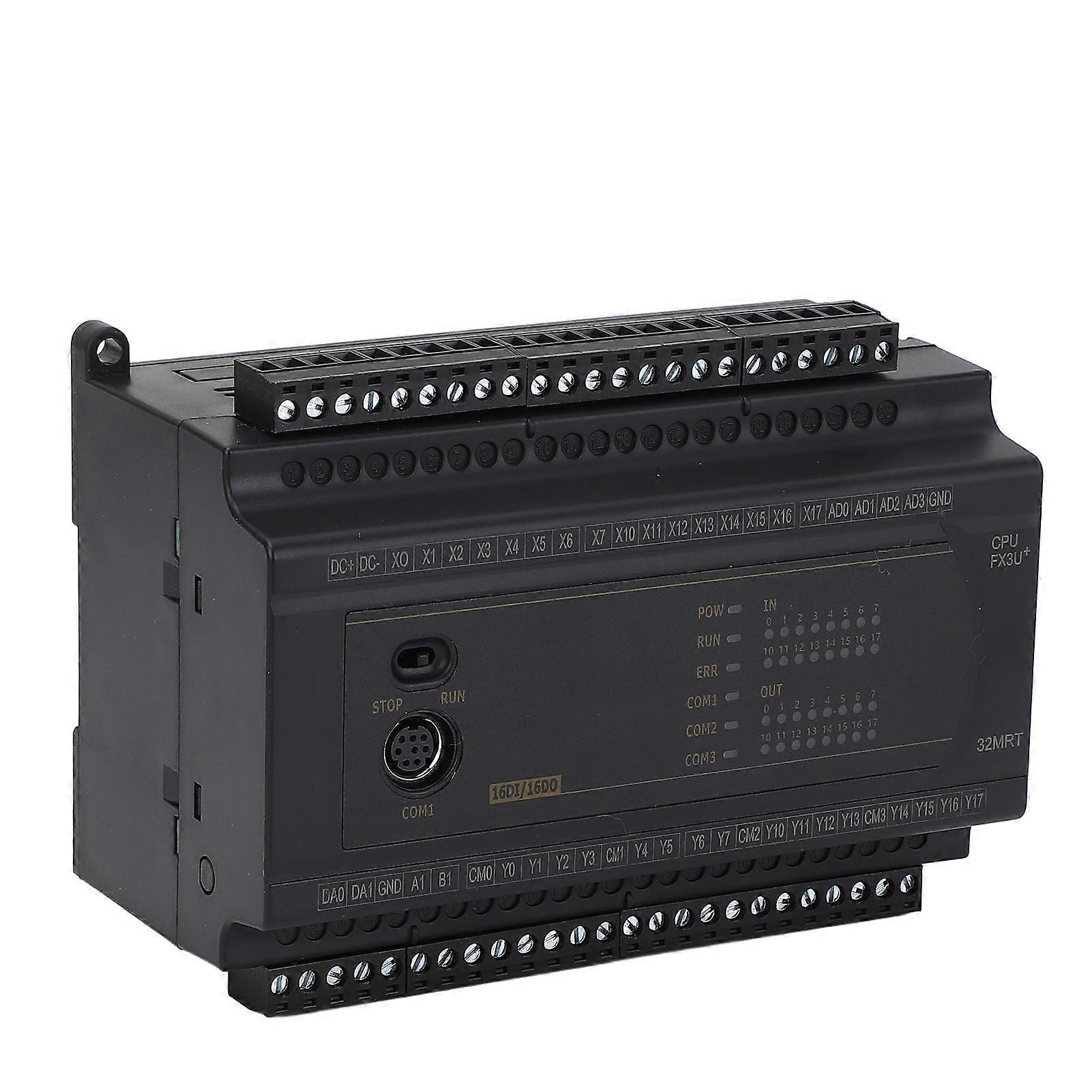 DC24V PLC Control Board 16in 16out with RS232 RS485, High Speed Pulse Counting for Industrial Use