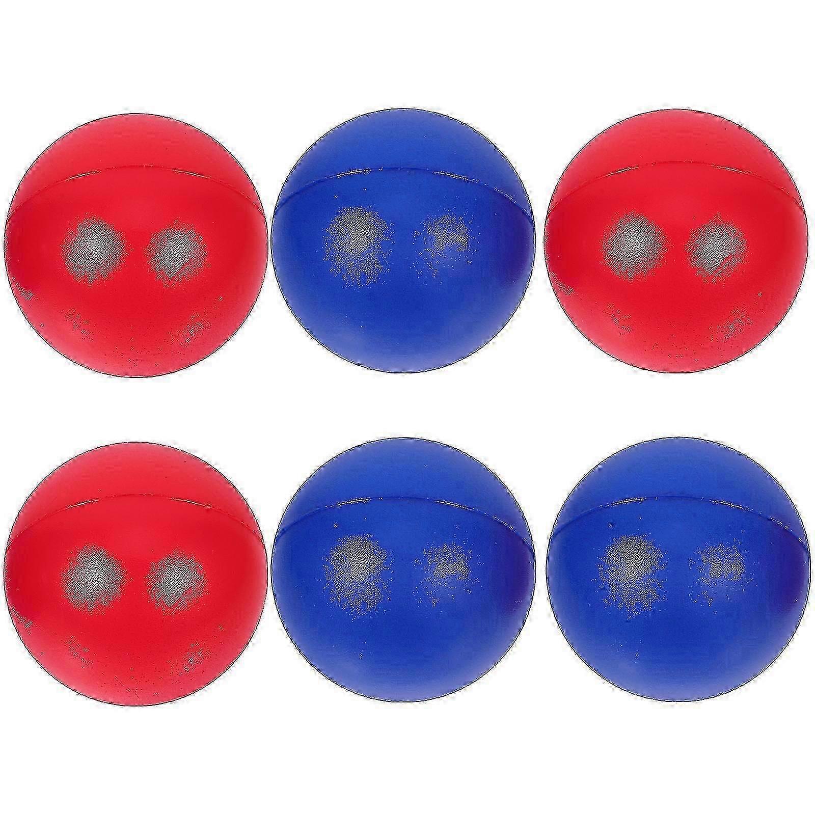 6Pcs Colored Beach Paddle Ball Replacement, for Outdoor Beach Paddle Games